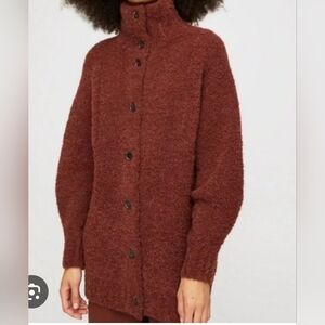 Aritzia Wilfred Karlis Alpaca Cardigan Size Small